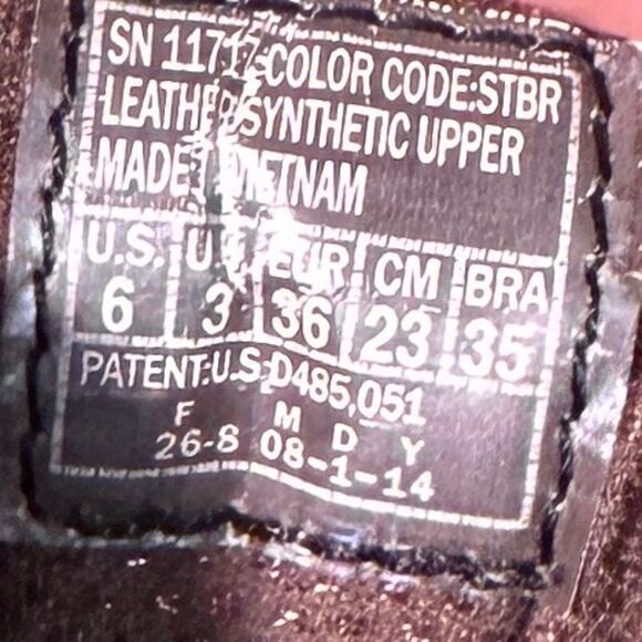 Skechers Elite Memory Foam women’s sz 6. Stone Brown walking shoes. See defect. - Picture 9 of 9